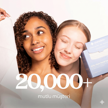 Pure Skin Günlük Yüz Temizleme Havlusu